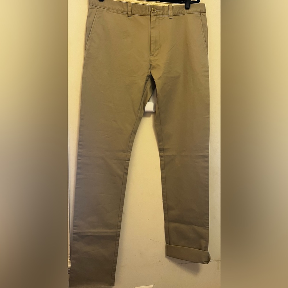 NTW JCREW Men’s Essential Chino Pants Size 34